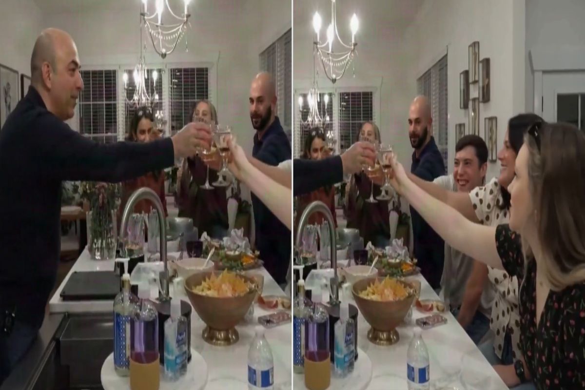 Amerika\'da yaşayan İranlılar ülkelerine saldırıyı kutluyor