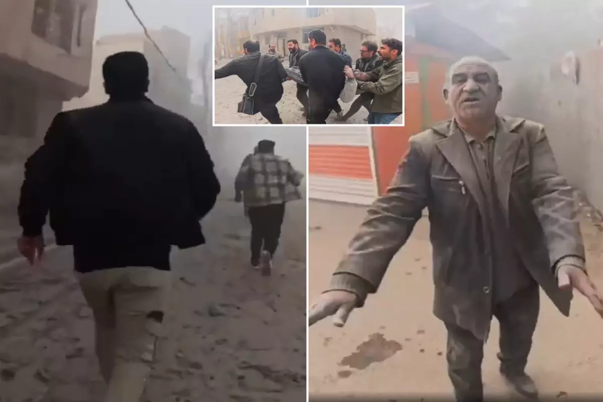 Korku filmi değil gerçek! Şehir bir anda cehenneme döndü