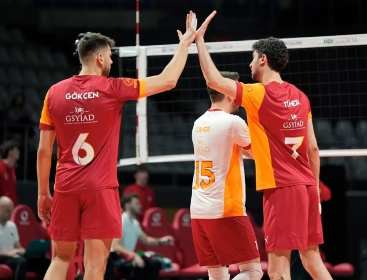 Galatasaray, CEV Kupası\'nda Maaseik\'e Yenildi