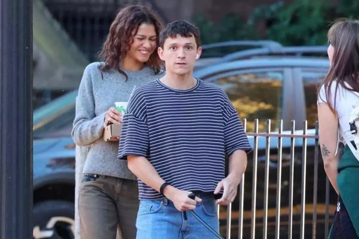 Gizli bir törenle evlenen Tom Holland ve Zendaya\'dan ilk kare