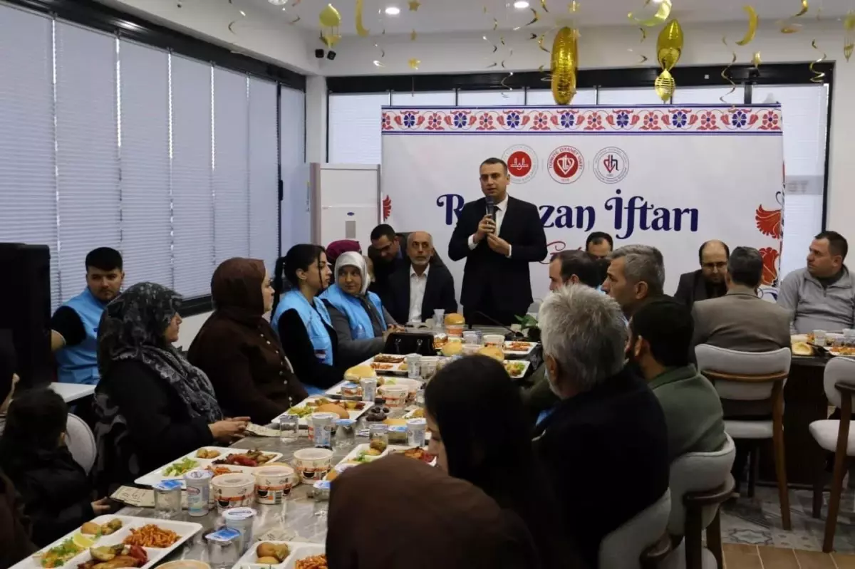 Hatay\'da Şehit yakınları ve gaziler müftülüğün iftar sofrasında buluştu
