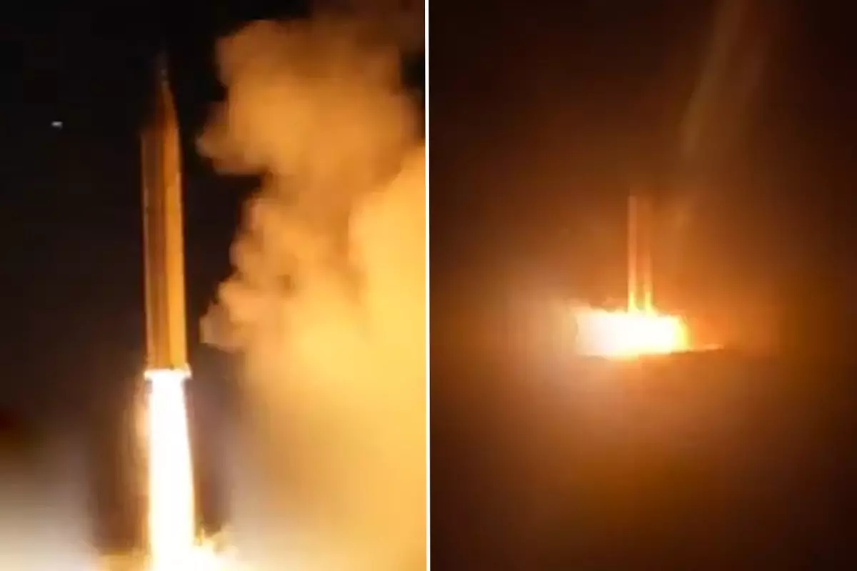 İran, İsrail\'e 1 tonluk savaş başlığı taşıyan Khorramshahr-4 füzesi fırlattı