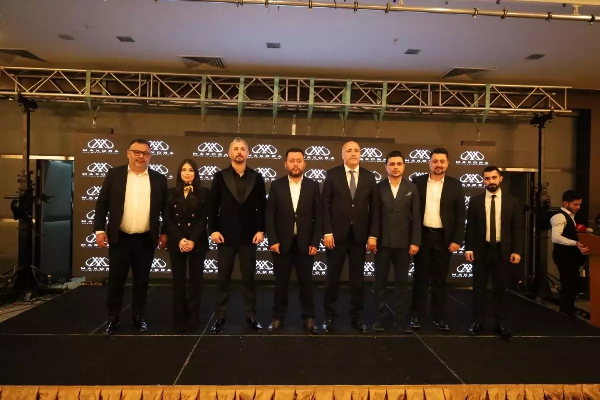 Kahramanmaraş\'ta Türkiye\'nin en büyük düğün ve organizasyon alanı MAXORA tanıtıldı