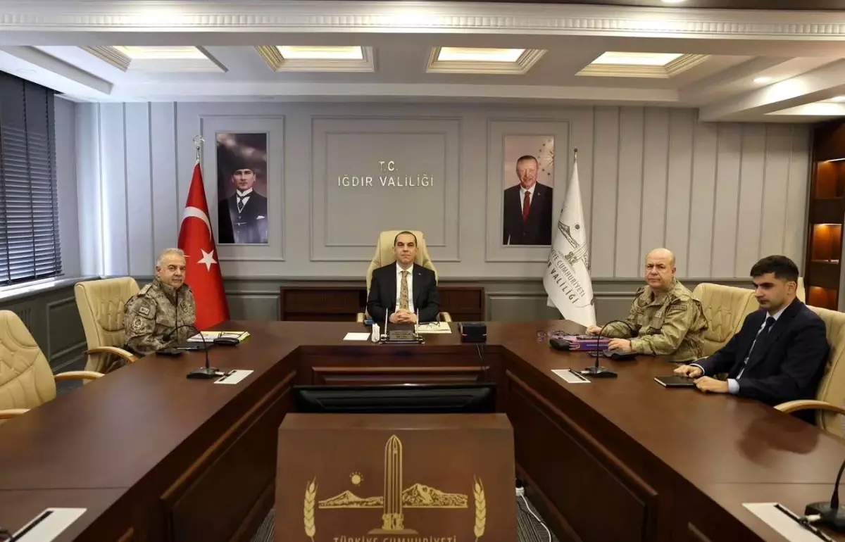 Sınır İllerinin Güvenlik Toplantısı Yapıldı