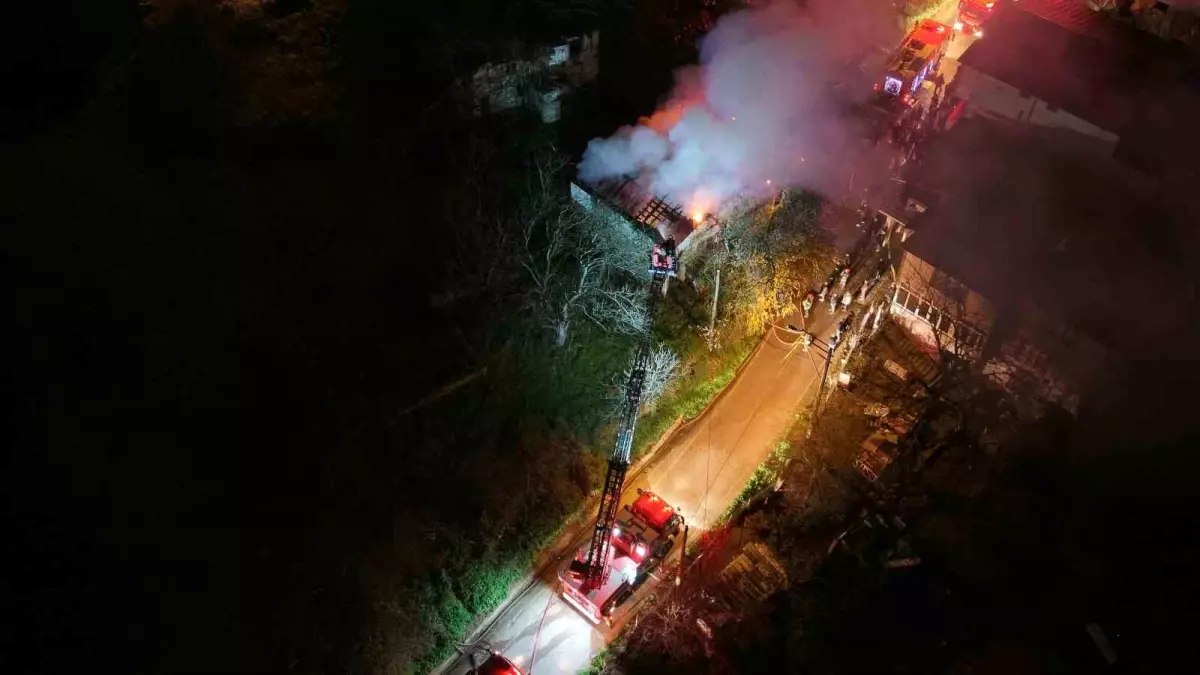 Kocaeli\'de Yangın: 71 Yaşındaki Adam Hayatını Kaybetti