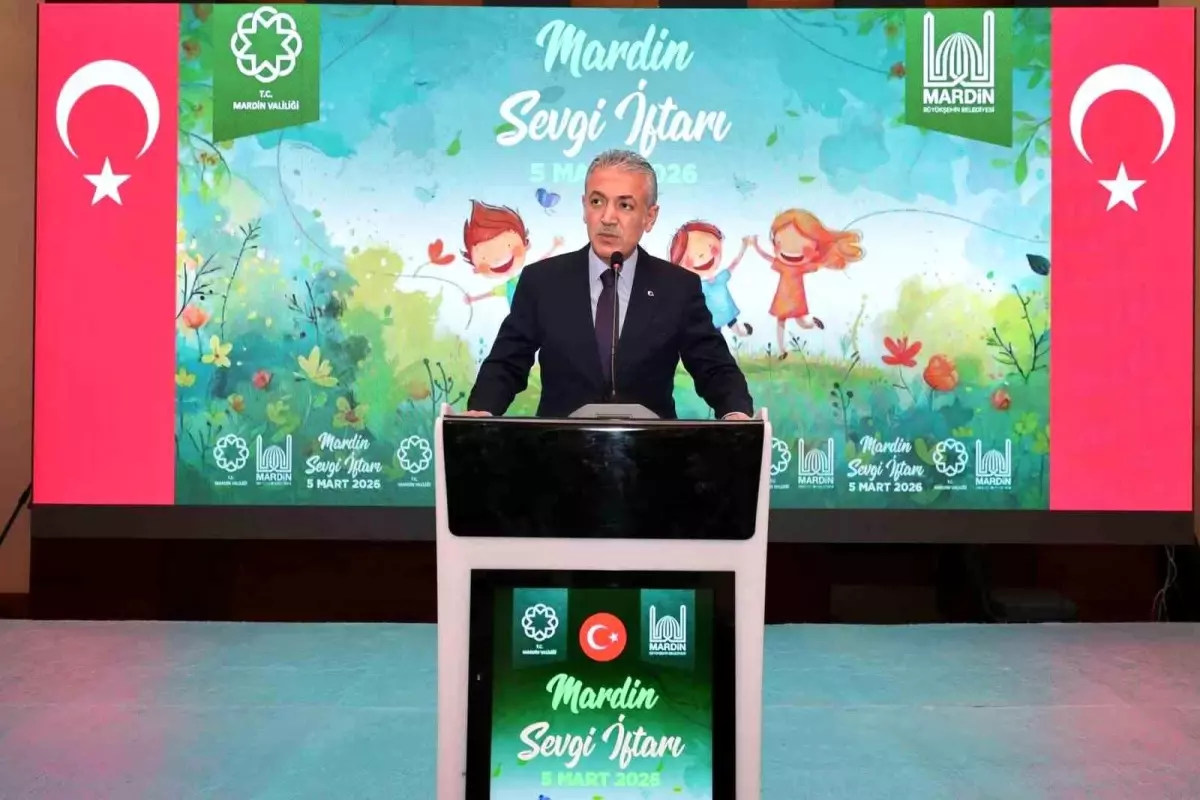 Vali Akkoyun, yetim çocuklar ve aileleriyle iftar sofrasında buluştu