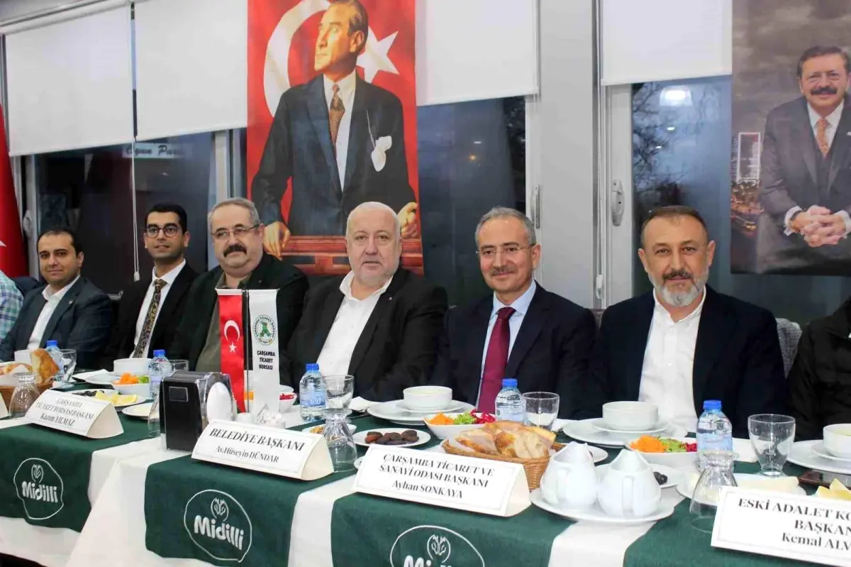 Yılmaz: "Çarşamba\'mız için üretmeye, çalışmaya ve değer katmaya devam ediyoruz"