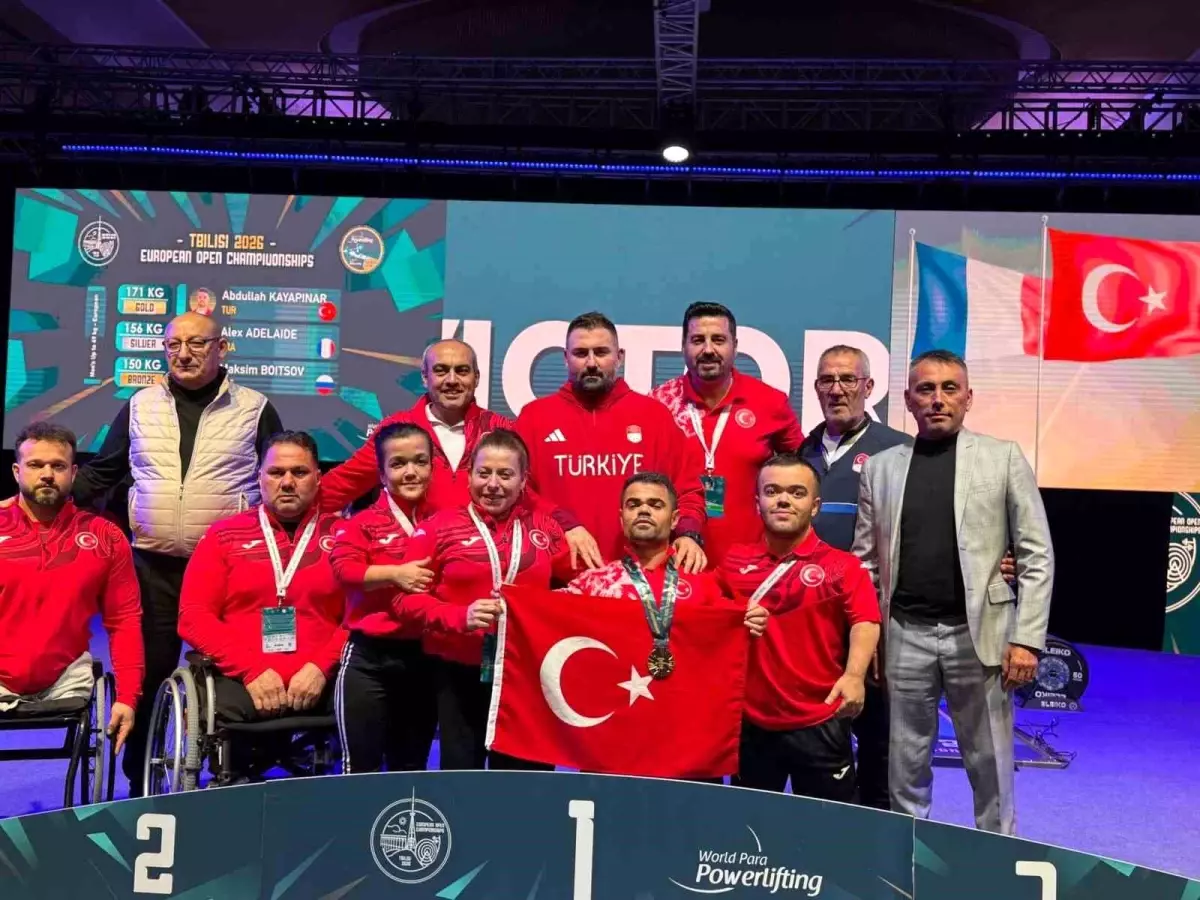 Abdullah Kayapınar Avrupa Şampiyonu