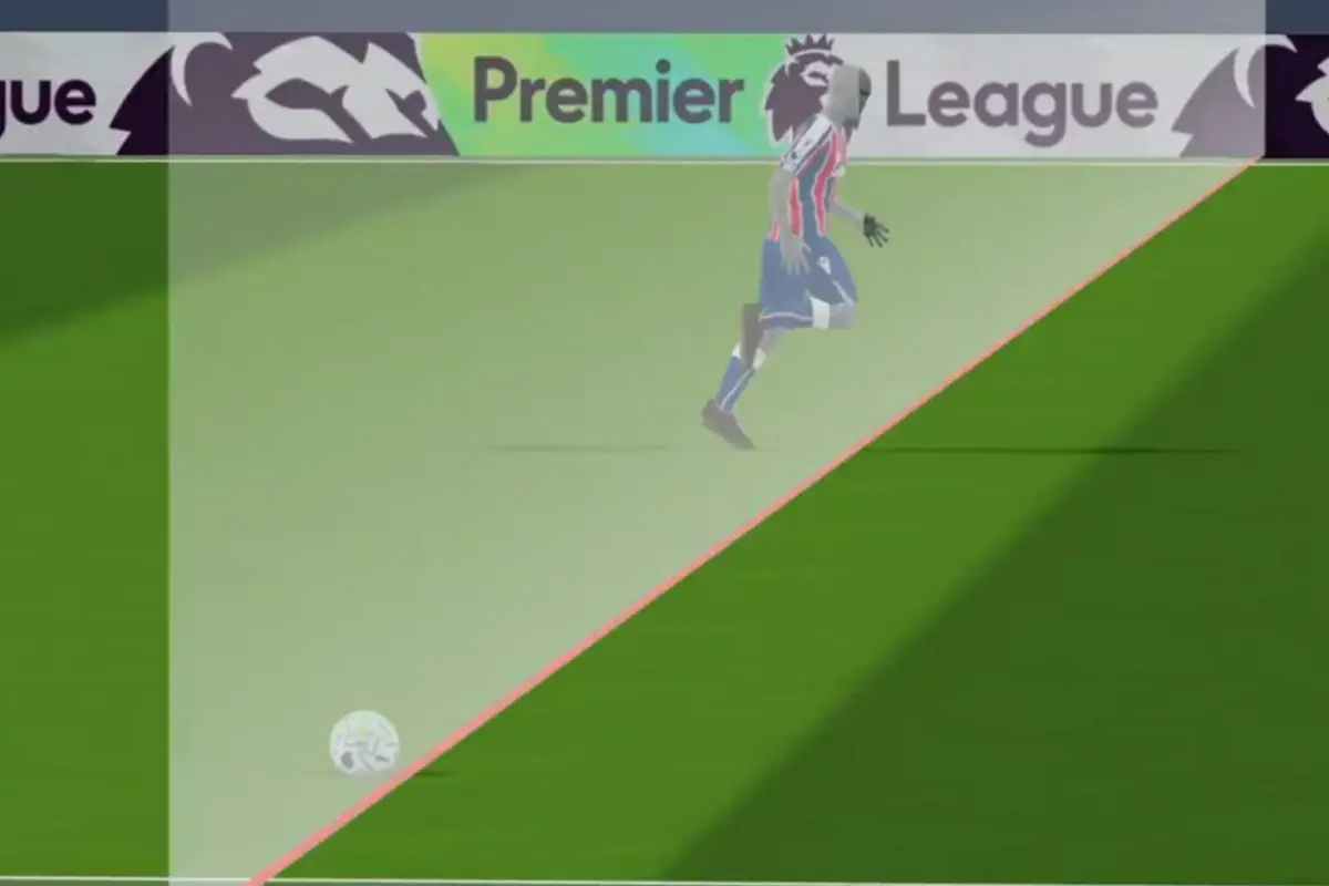 Burnu ofsaytta olduğu için golü iptal edildi 