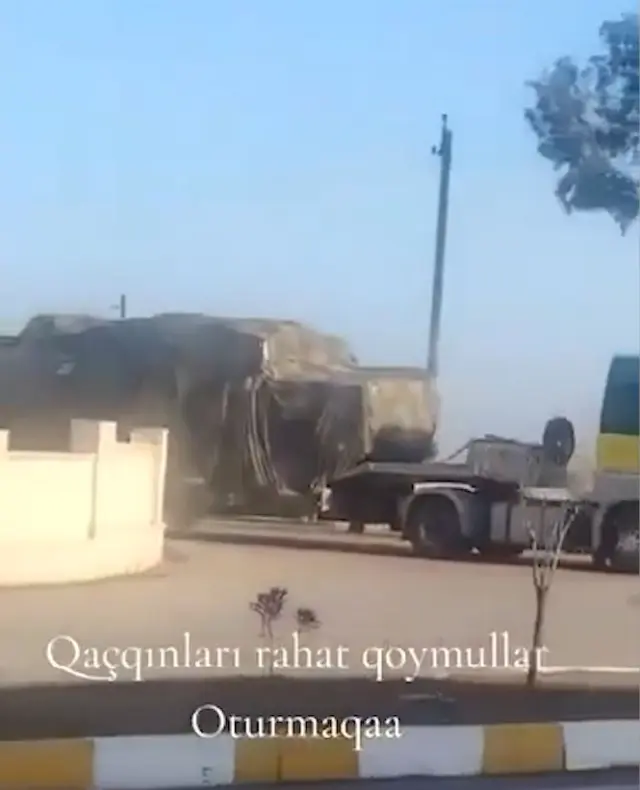 Endişe yaratan görüntü: Neyse ki Azerbaycan'dan rahatlatan açıklama geldi