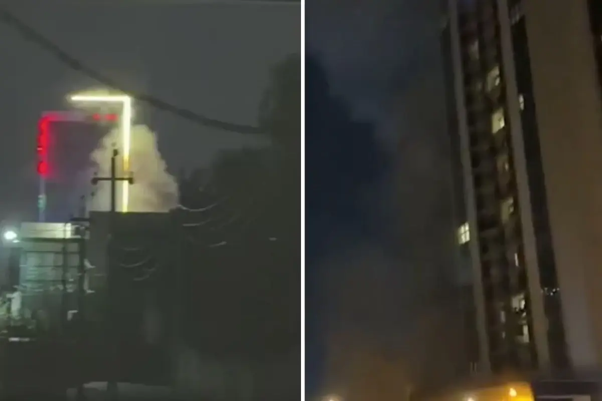 Irak\'ta otele saldırı! Yangın çıktı