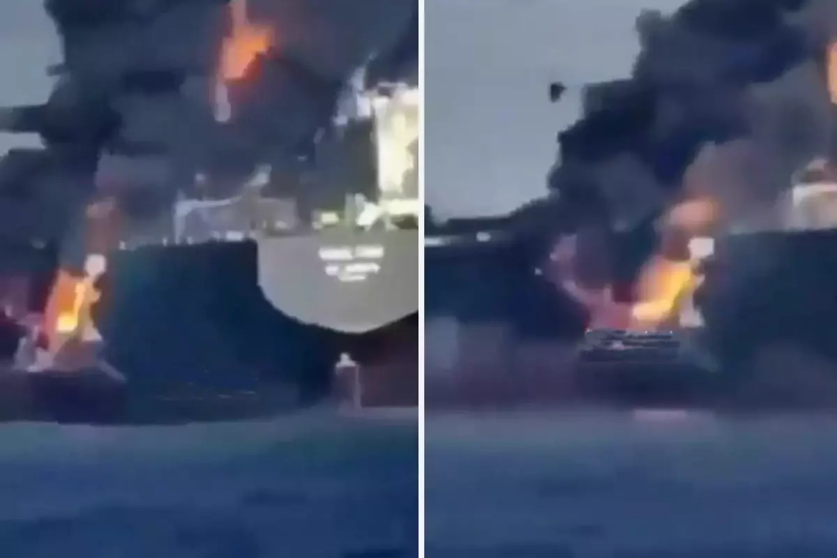 İran, Hürmüz Boğazı\'ndan geçmeye çalışan gemiyi vurdu