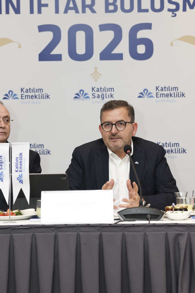 Katılım Emeklilik Genel Müdürü Ayhan Sincek: Milletimize ve sektörümüze değer katmayı sürdüreceğiz