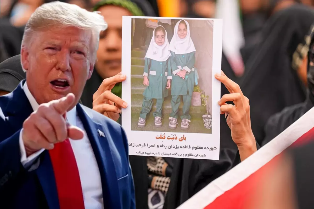 Kız çocuklarını katleden ABD\'den İran\'a komik suçlama