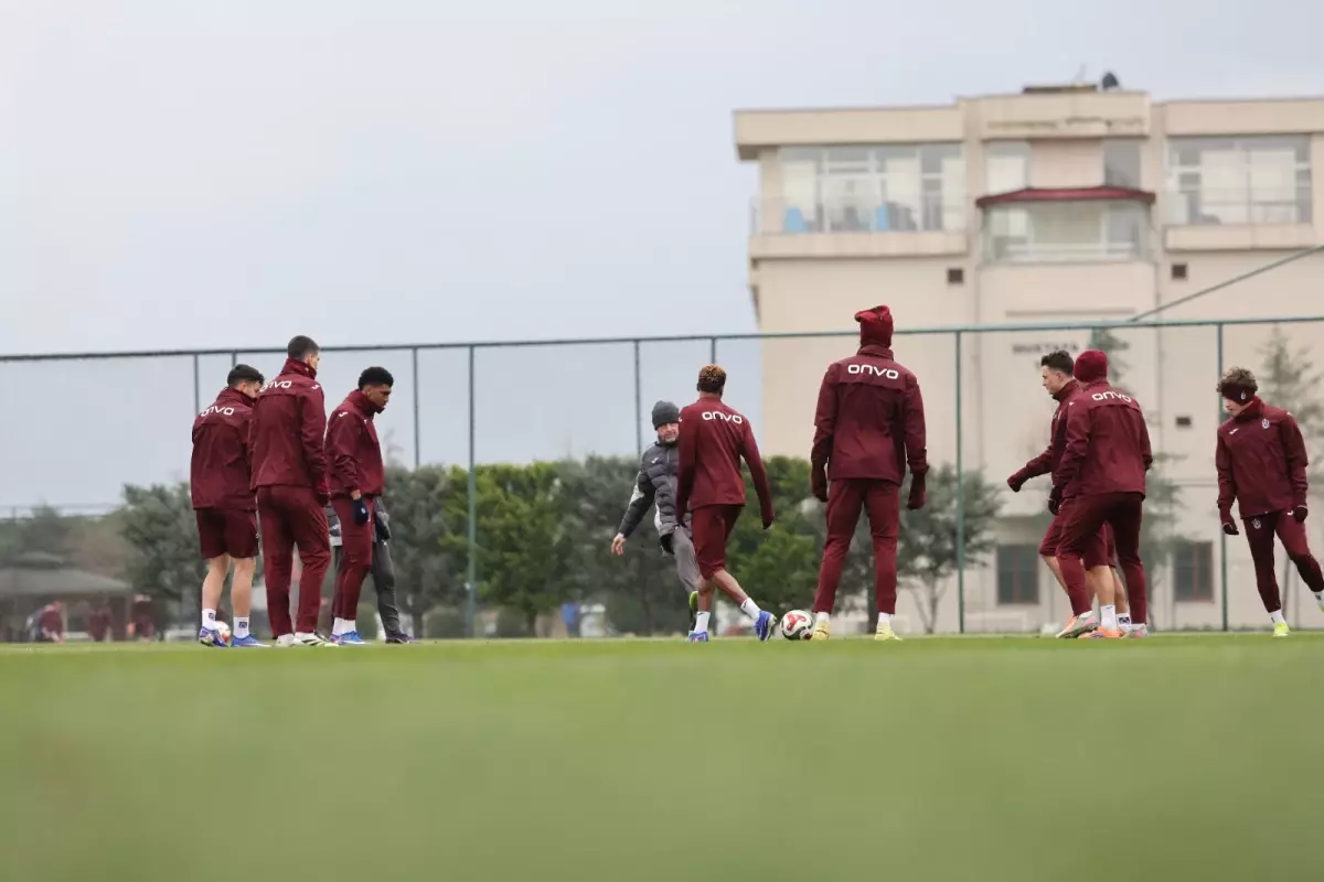 Trabzonspor, Kayserispor Maçı Hazırlıklarına Devam Ediyor