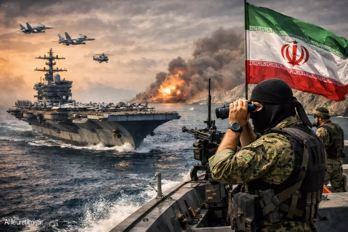 ABD\'nin "dev gücü" yola çıktı, İran meydan okudu