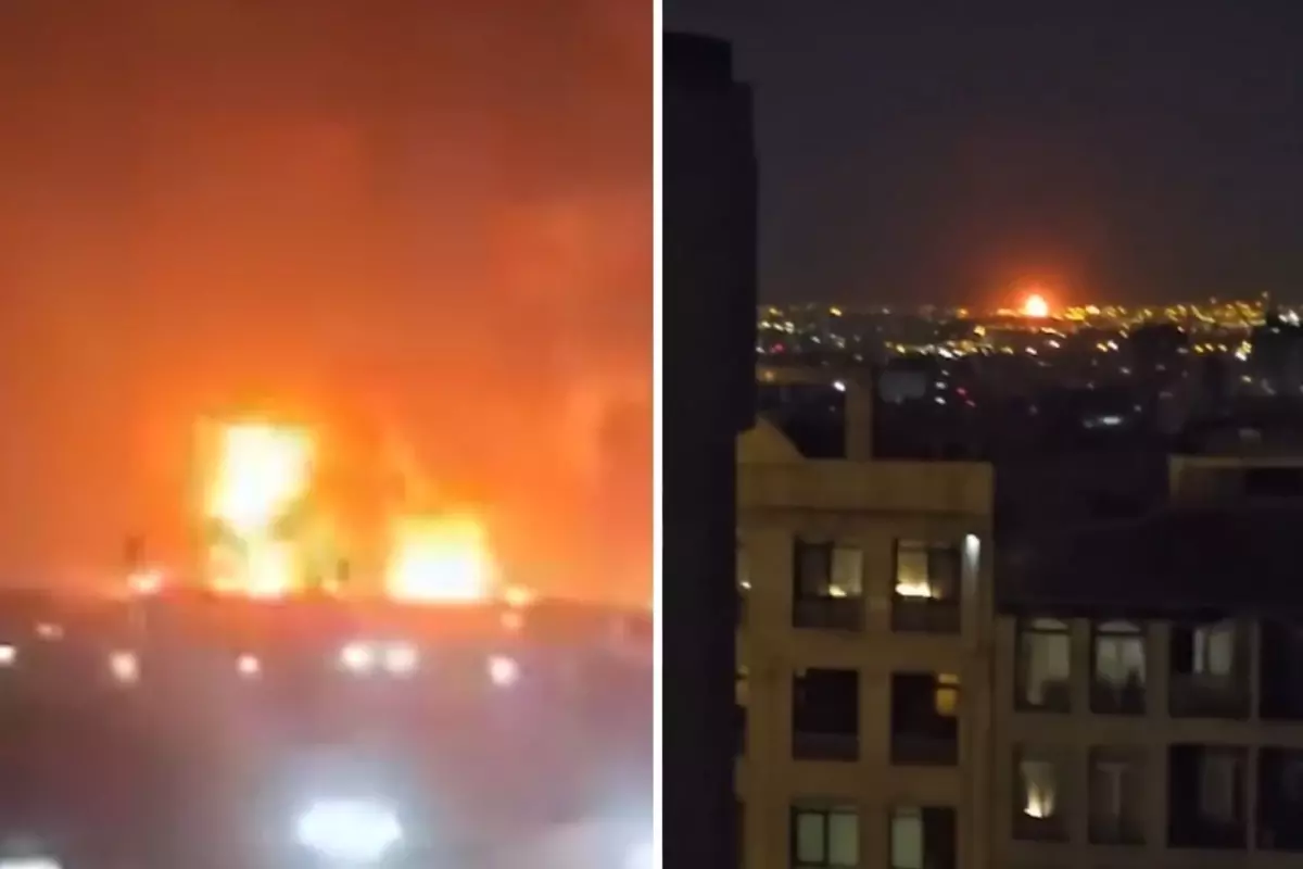 ABD ve İsrail\'den İran\'a saldırı! Petrol rafinerisini vurdular