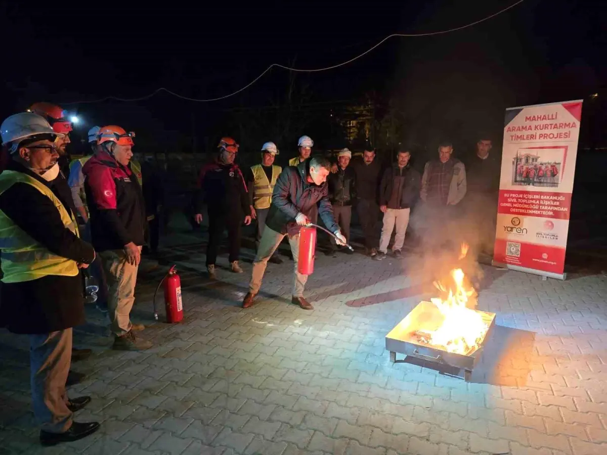 Akşehir\'de Afet Bilinci Eğitimi