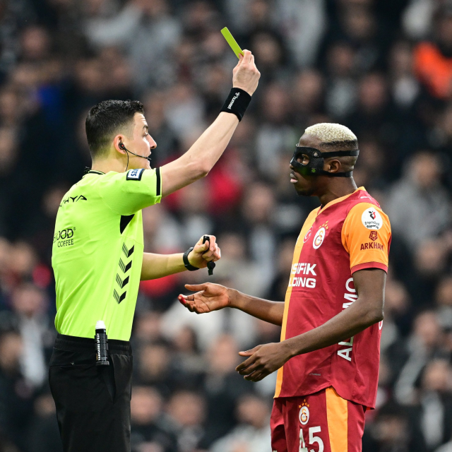 Beşiktaş'tan Osimhen için kırmızı kart itirazı