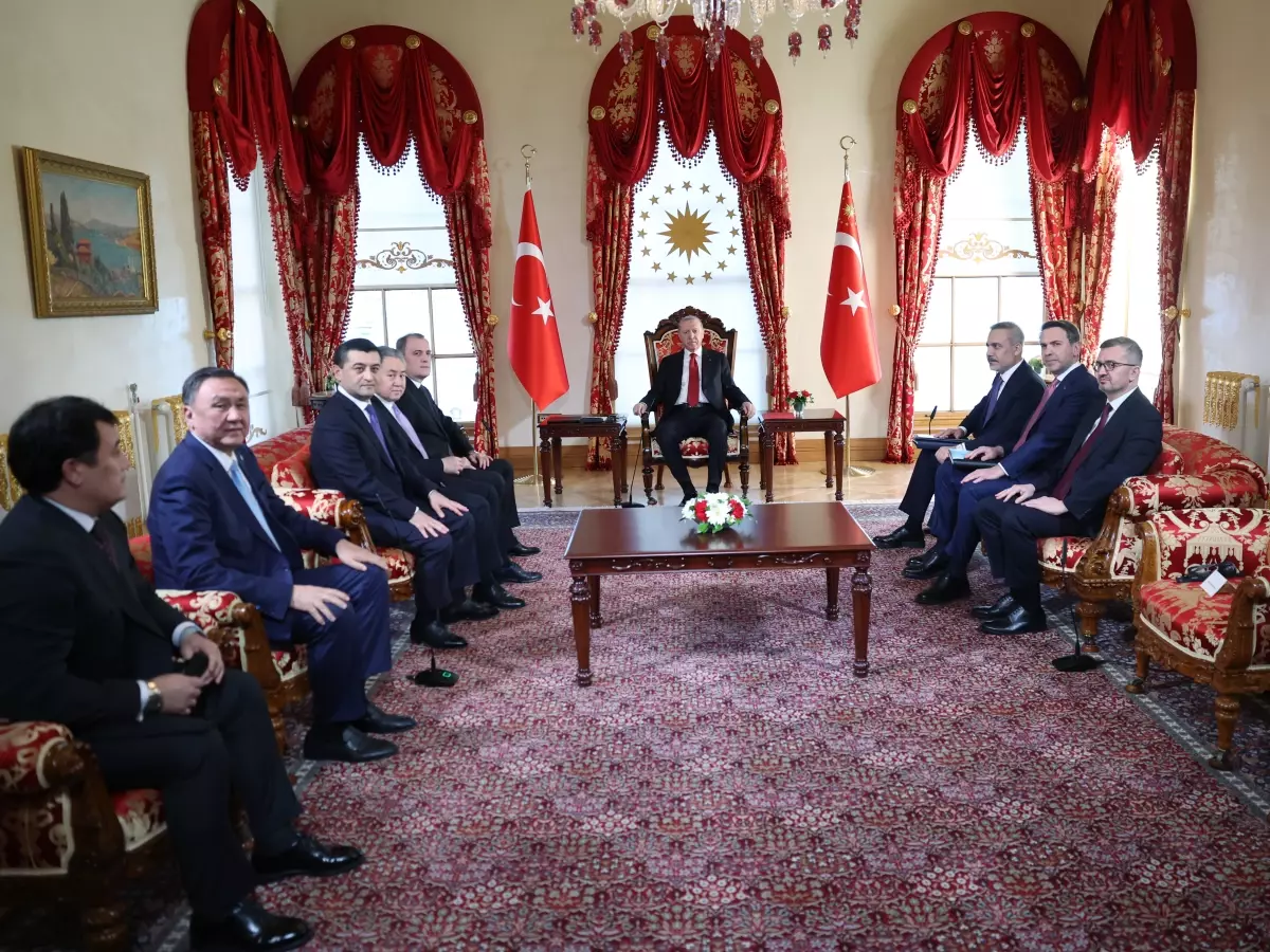 Erdoğan TDT Üye Ülkelerin Bakanlarını Kabul Etti
