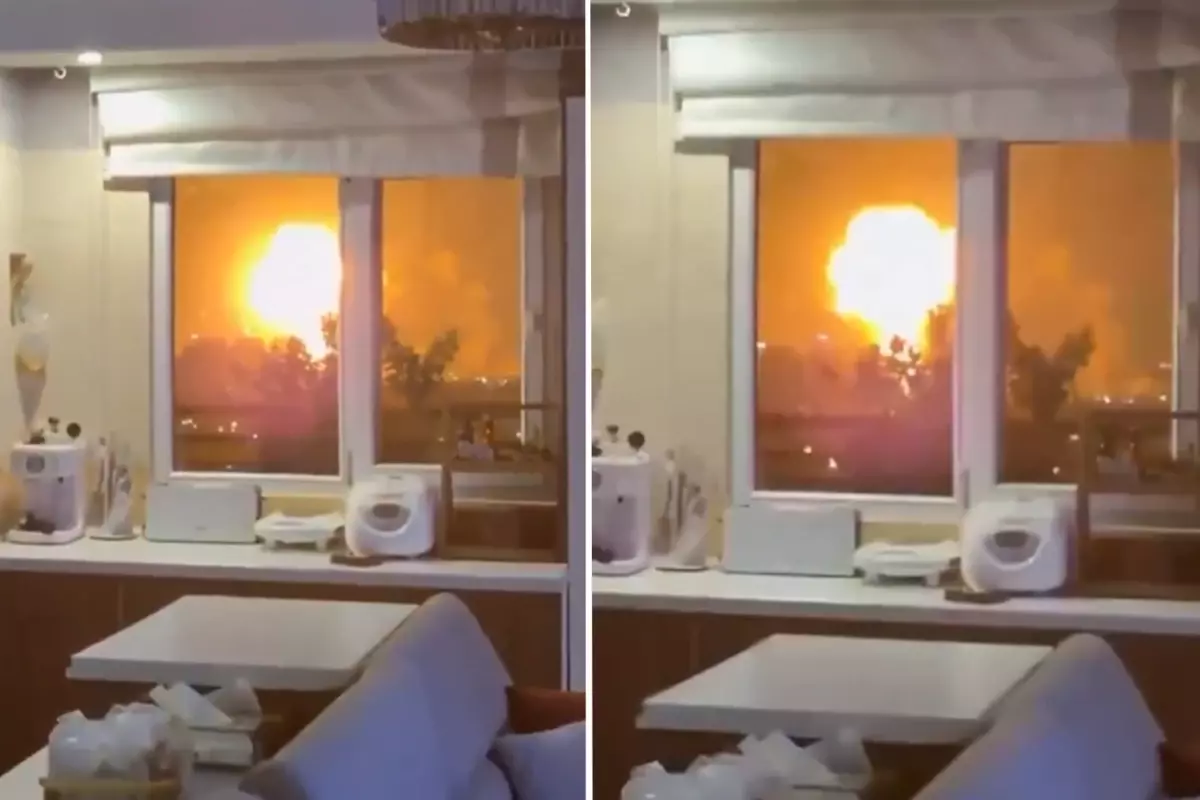 Evinin salonundan savaşı kaydetti