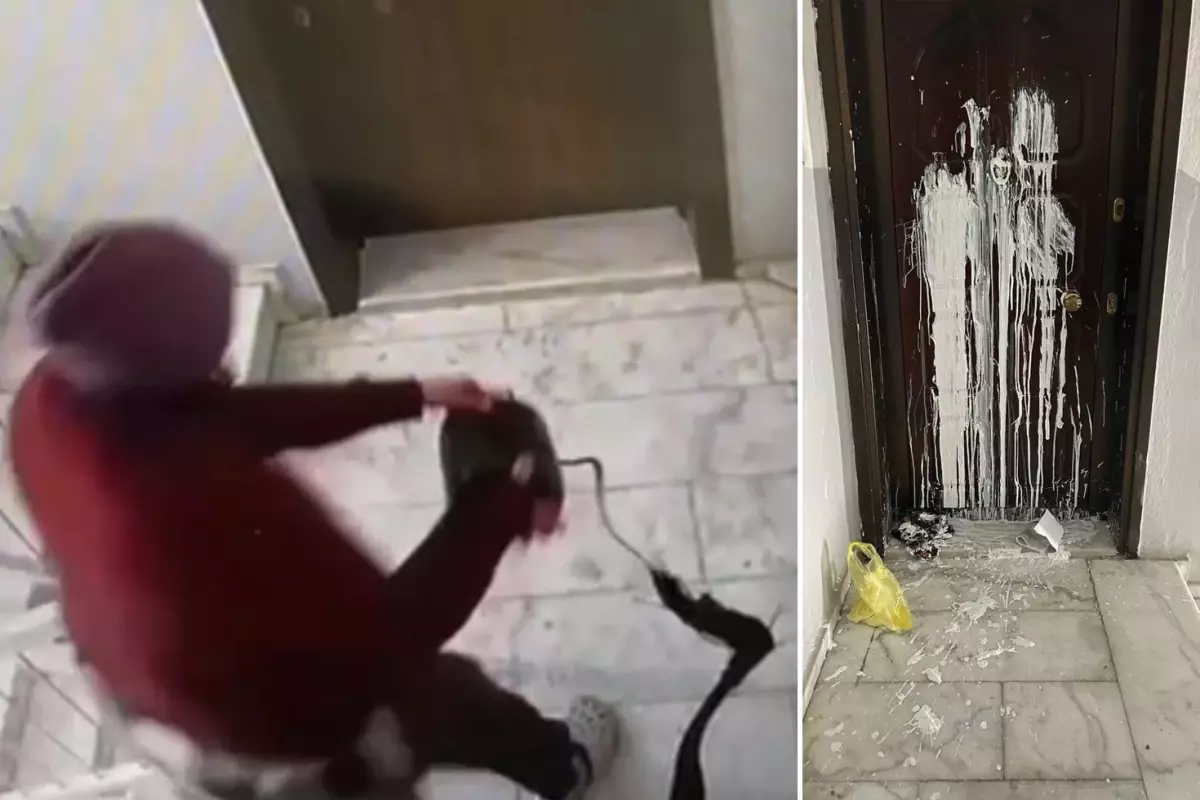 Komşu terörünün böylesi! Dışkı, çöp, boya ile herkesi canından bezdirdi