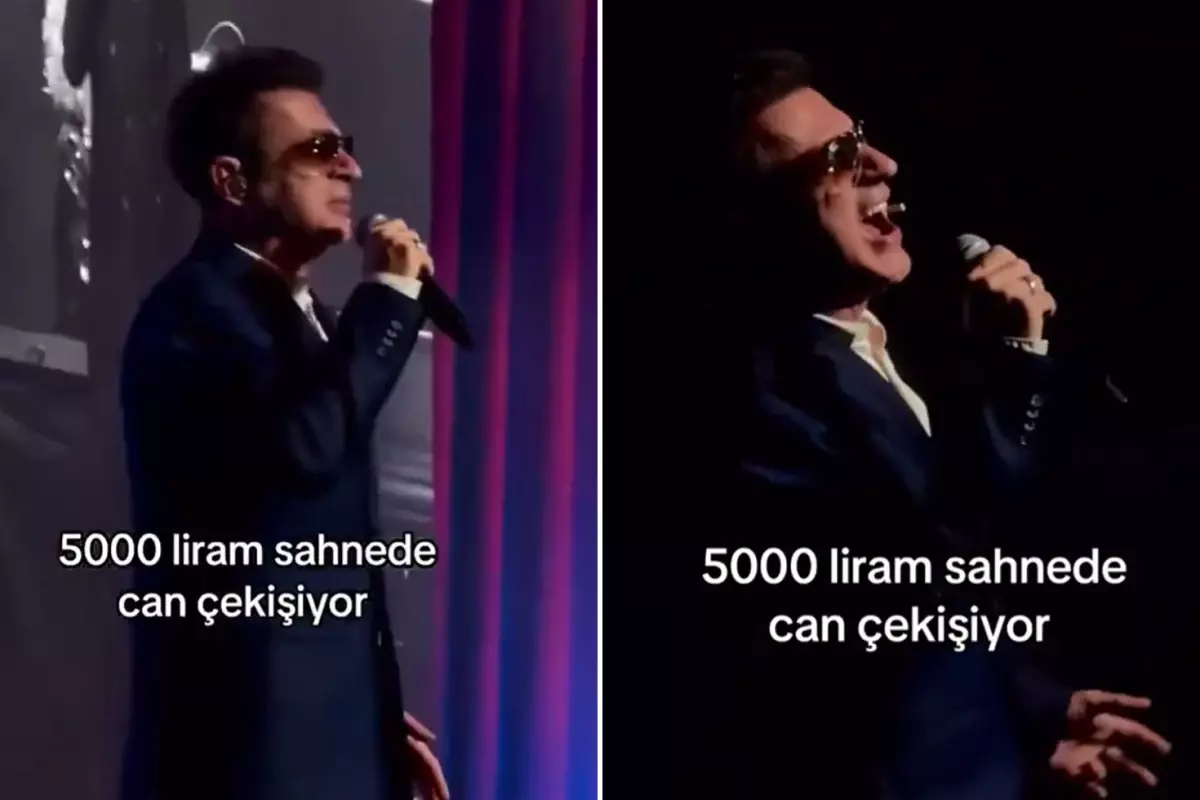 Teoman\'ın canlı performansı alay konusu oldu: 5 bin liram sahnede can çekişiyor