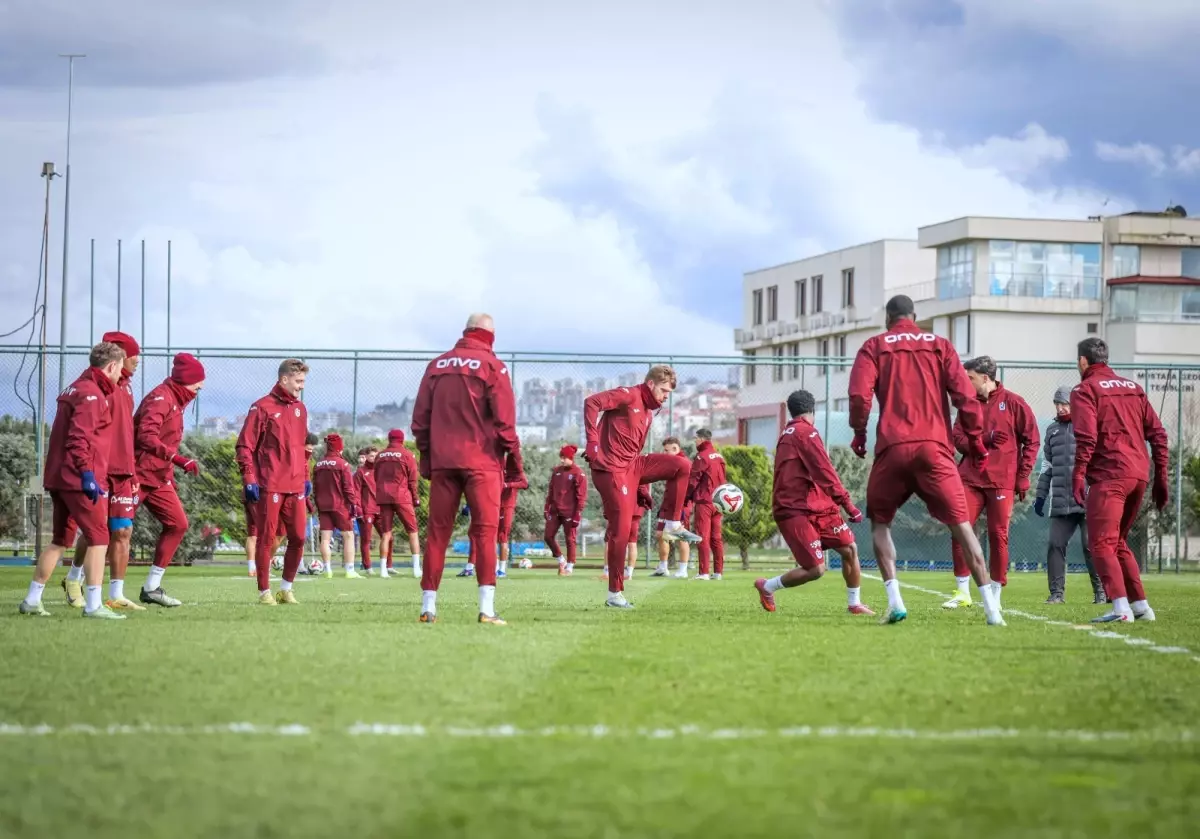 Trabzonspor Kayserispor\'a Hazırlanıyor