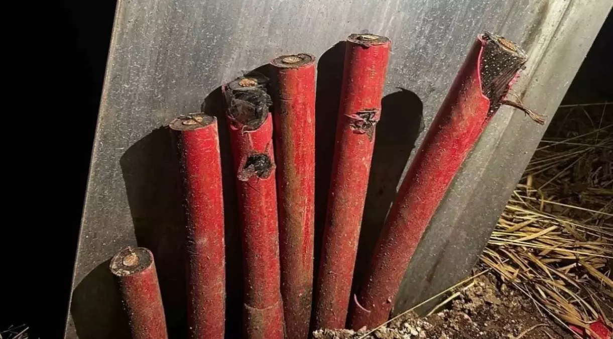 Bakır Kablo Hırsızlığı: İki Şüpheli Tutuklandı