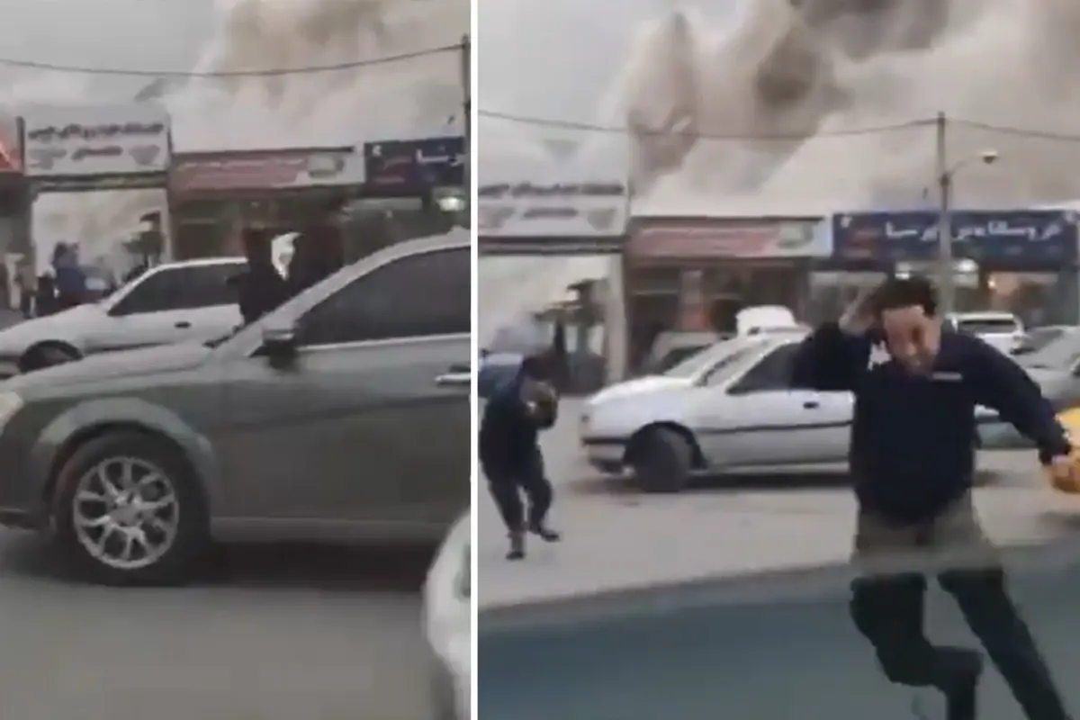 ABD ve İsrail savaş uçakları Hürremabad\'ı bombaladı