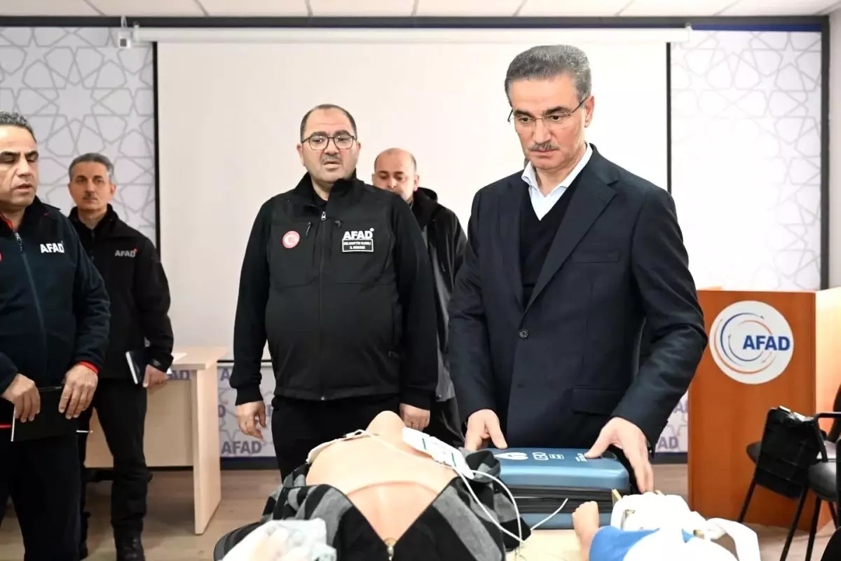 Erzurum\'da AFAD Çalışmaları Toplantısı