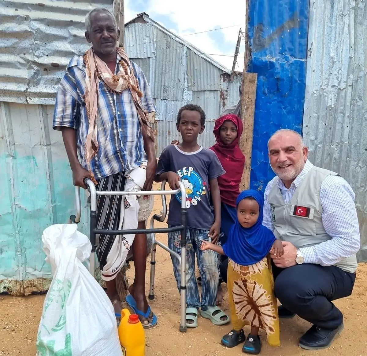 Başkan Sandıkçı\'dan Somali\'de gönül köprüsü