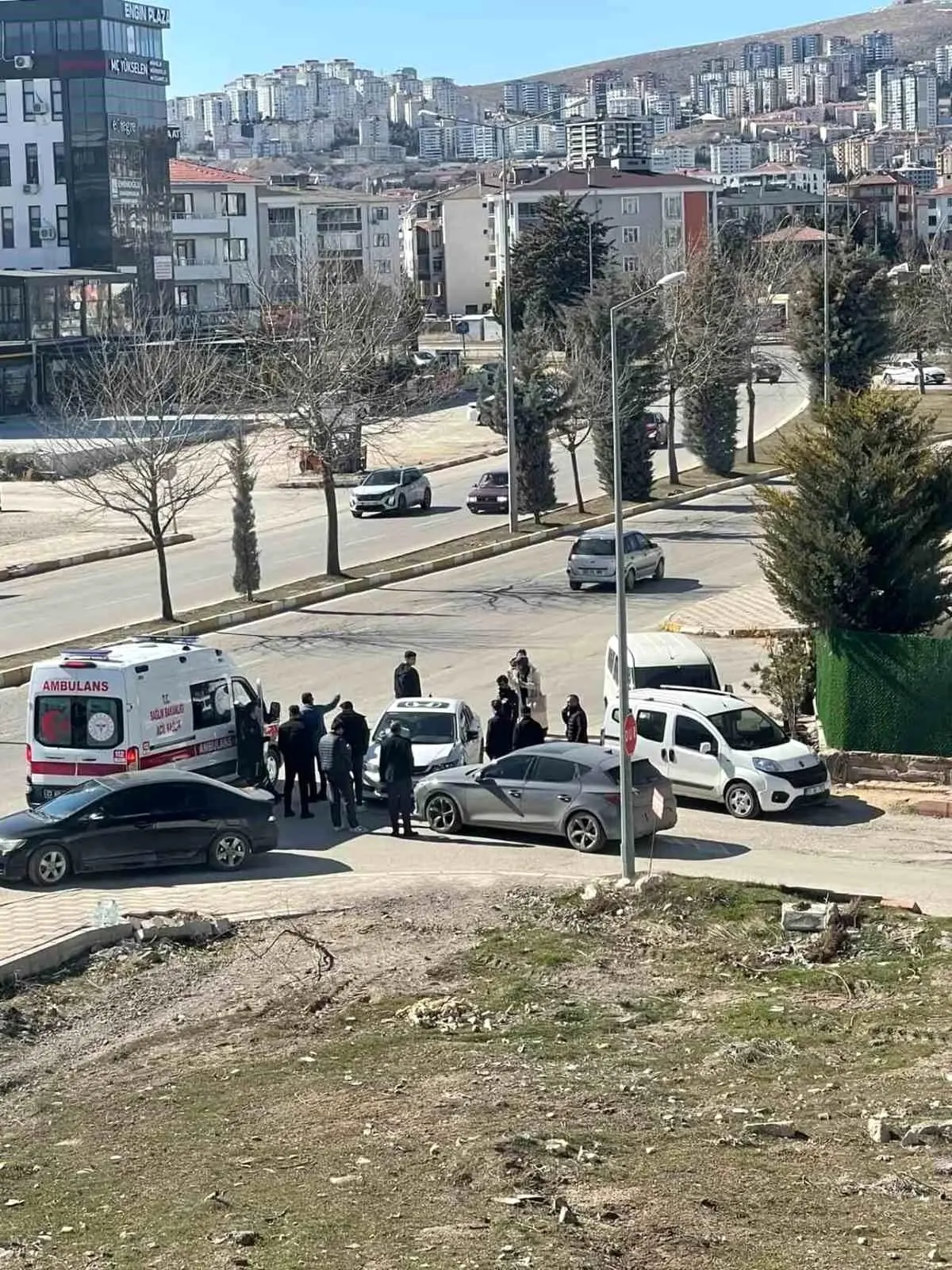 Elazığ\'da Trafik Kazası: 1 Yaralı