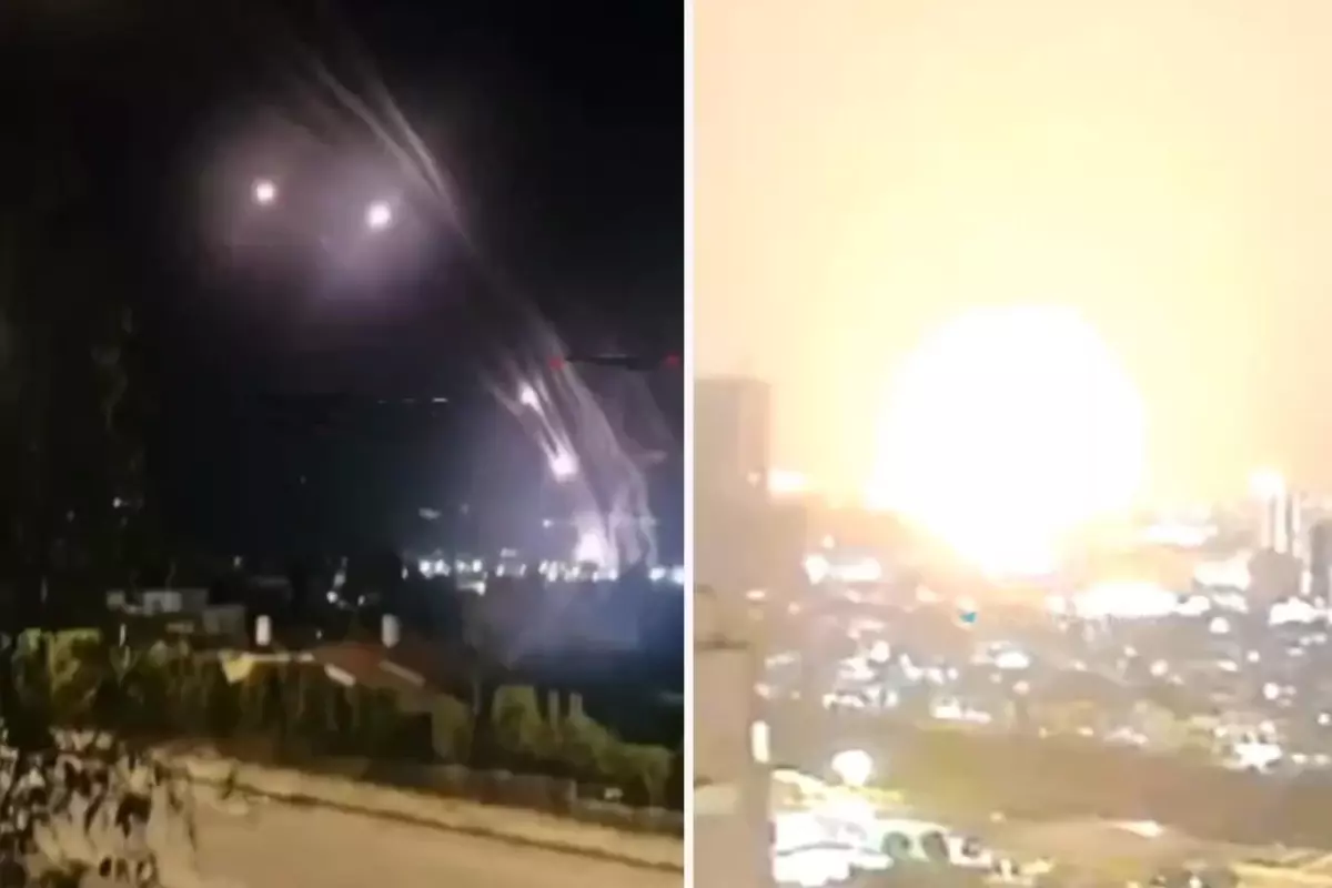 Erbil\'de peş peşe patlamalar! Havalimanı vuruldu