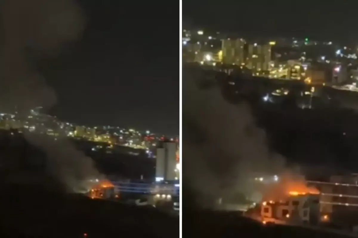 Süleymaniye\'ye İHA\'lı saldırı! Otelin yakını isabet aldı