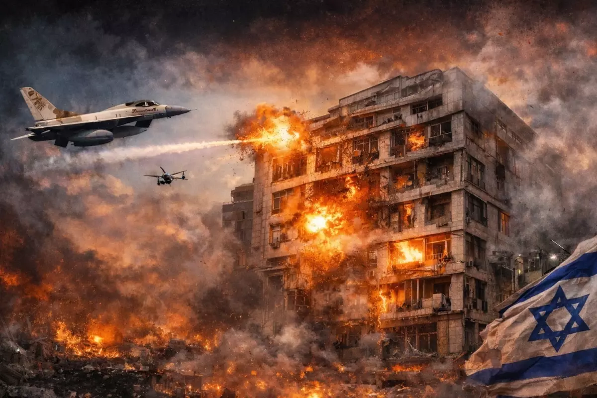 İsrail, Beyrut\'taki otelde Kudüs Gücü Komutanlarını hedef aldı