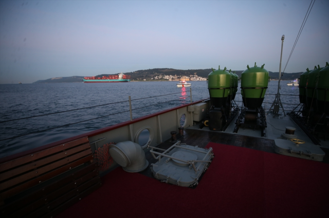 Nusret Mayın Gemisi 111 yıl sonra aynı rotada seyre çıktı