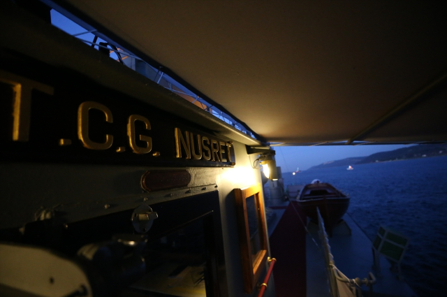 Nusret Mayın Gemisi 111 yıl sonra aynı rotada seyre çıktı