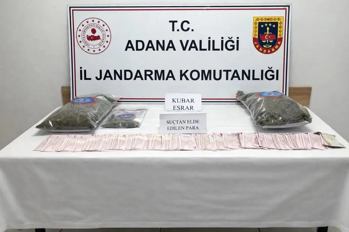 Adana\'da Uyuşturucu Operasyonu: 2 Kilo Esrar Ele Geçirildi