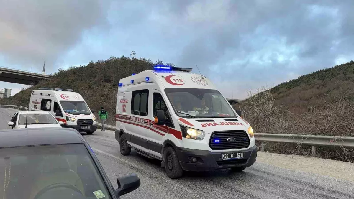 İstanbul\'da Kaza: 1 Ölü, 2 Yaralı