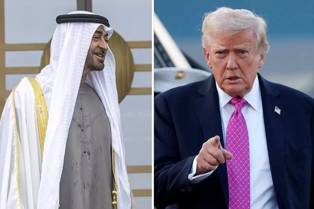 BAE Devlet Başkanı Bin Zayid, ABD Başkanı Trump\'la görüştü