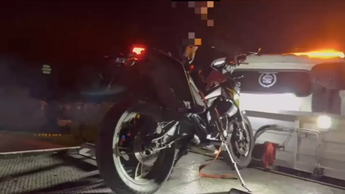 Abart Egzoz Kullanan Sürücüye Cezalı İşlem