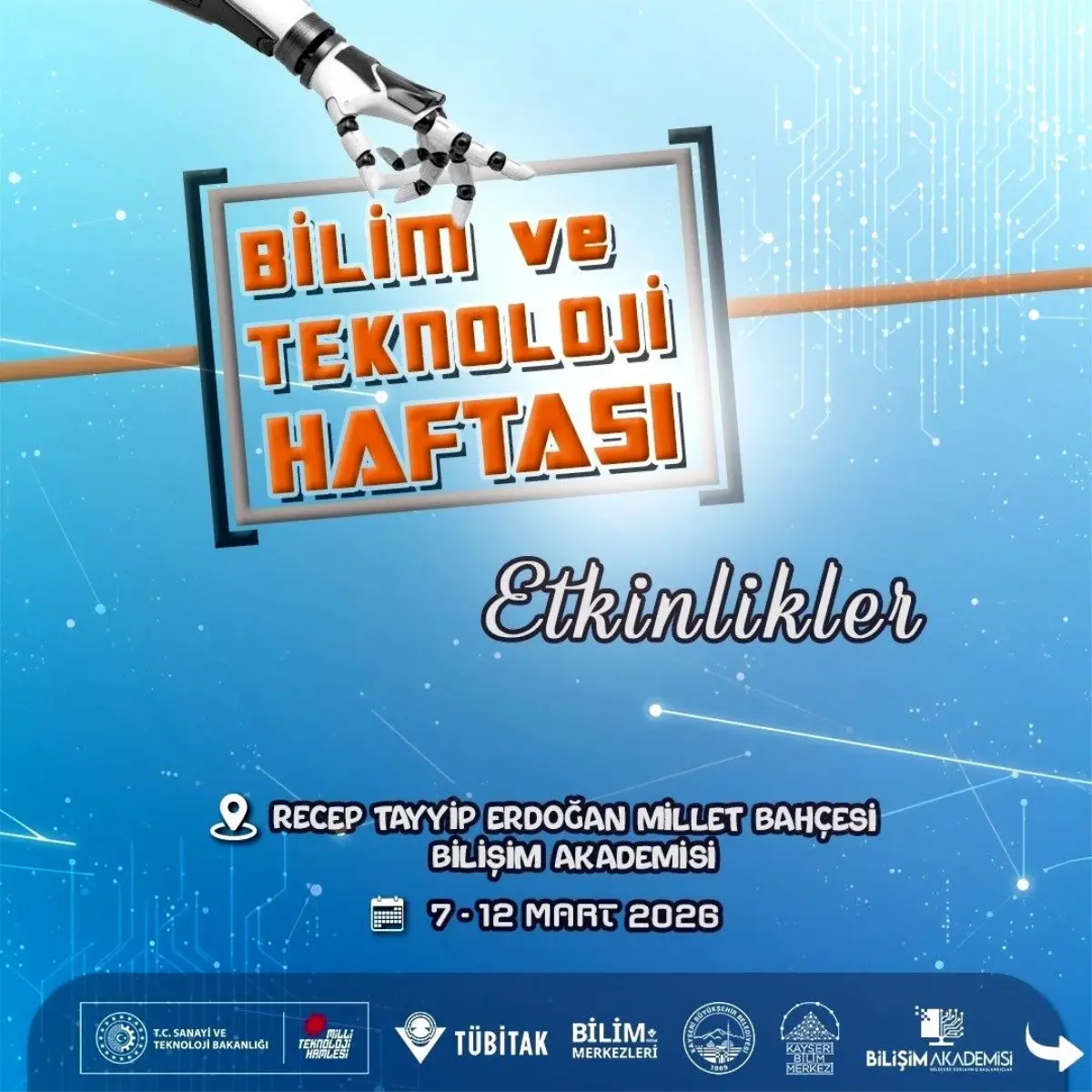 Büyükşehir\'den, Bilim ve Teknoloji Haftası\'nda dolu dolu etkinlikler