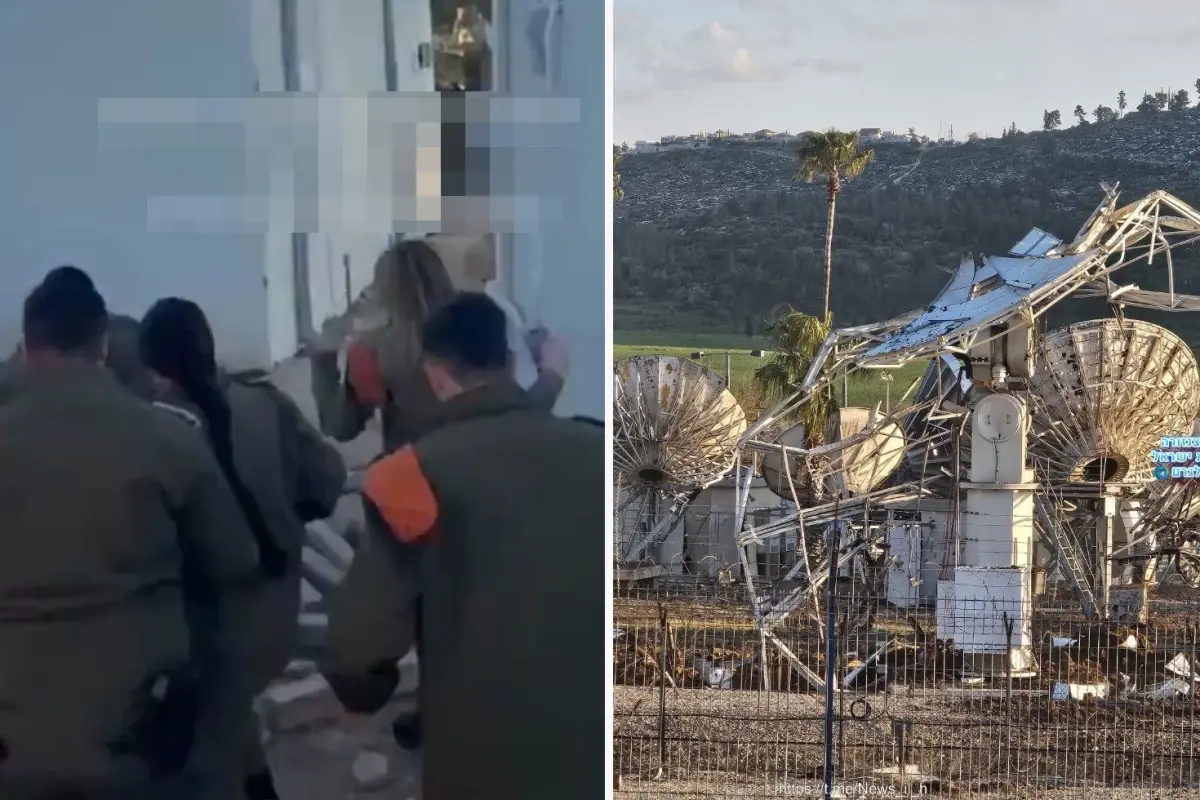 Hizbullah\'ın saldırısından İsrail askerleri böyle kaçtı