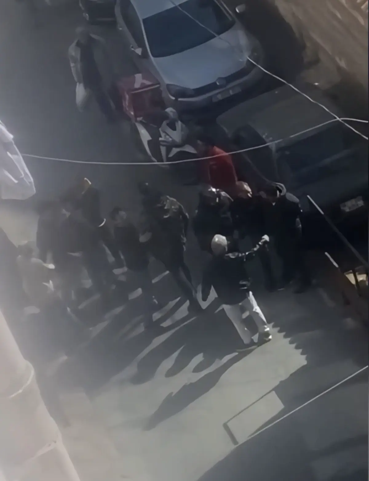 Kasımpaşa\'da Motokurye Kavgası