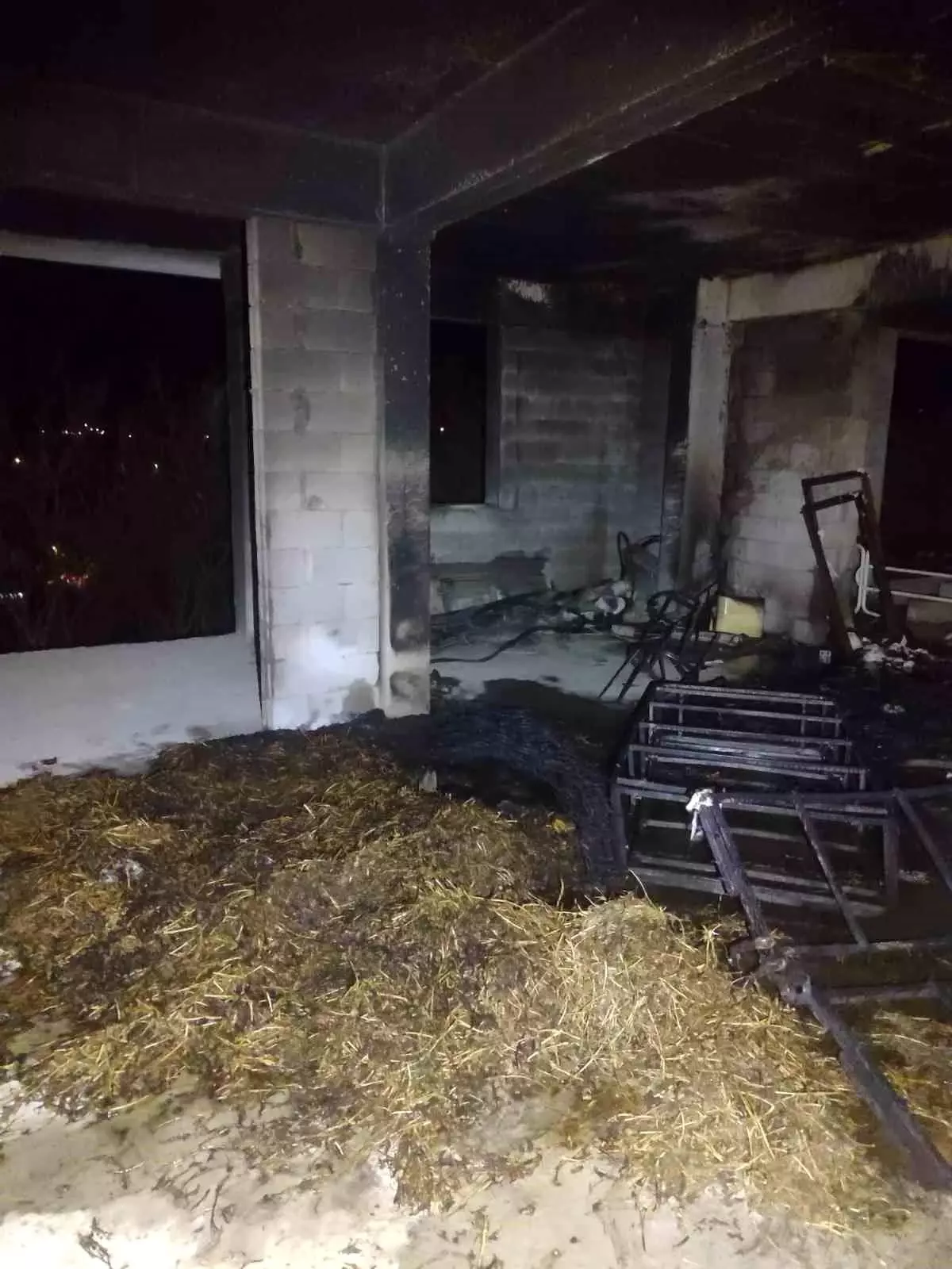 Manavgat\'ta ardiye yangını korkuttu