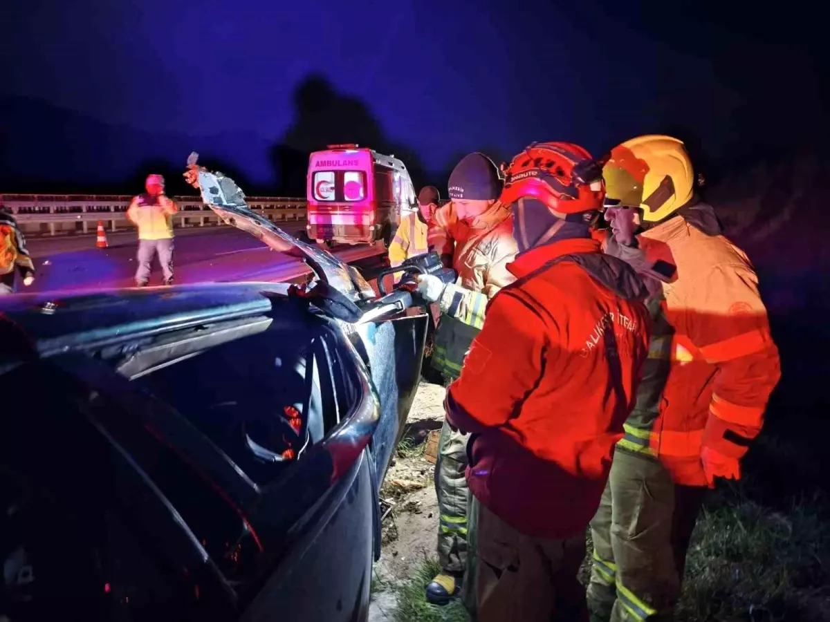 Balıkesir\'de Trafik Kazası: 1 Ölü