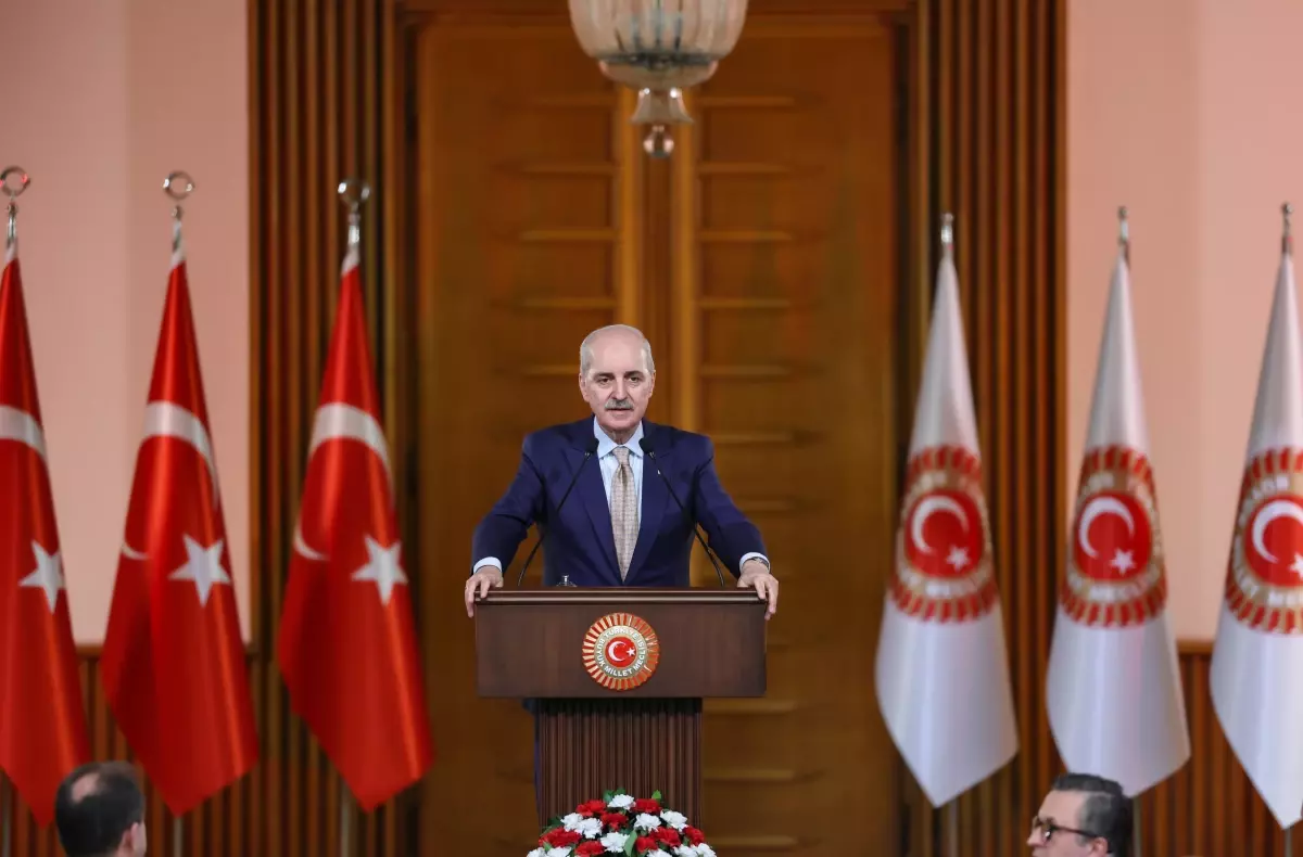 TBMM Başkanı Kurtulmuş: Bölgeyi içine çekmeye çalıştıkları türbülansın içine Türkiye asla çekilemeyecek