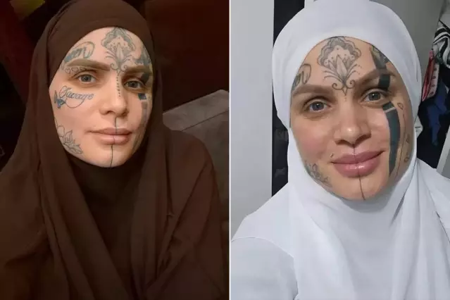 Yüzündeki dövmelerle gündem olan Nazan’ın yeni işi