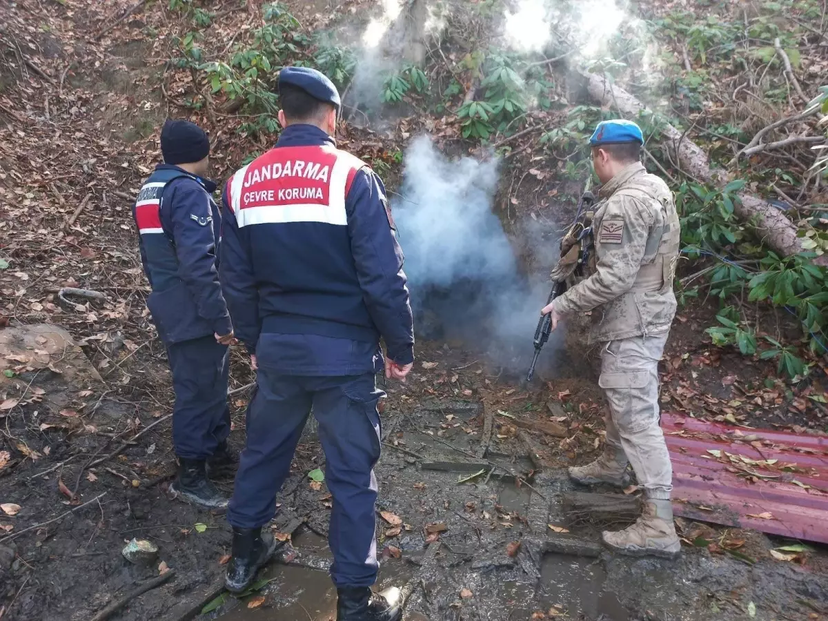 Zonguldak\'ta 9 Kaçak Maden Ocağı İmha Edildi